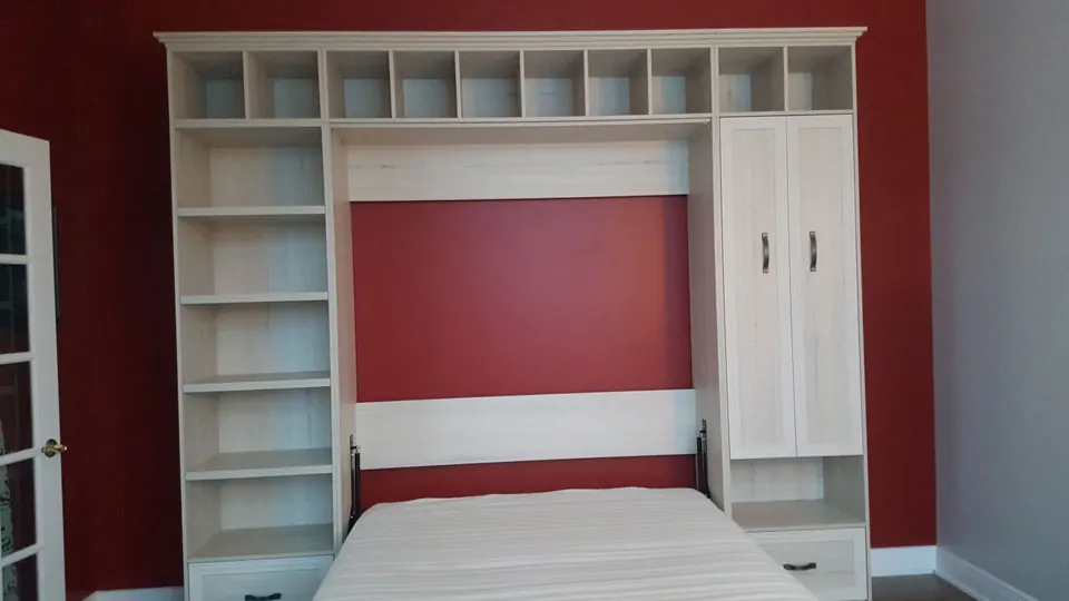 Réalisation LitMural — lit mural et mobilier sur mesure au Québec