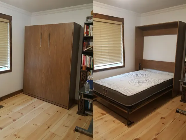 Réalisation LitMural — lit mural et mobilier sur mesure au Québec